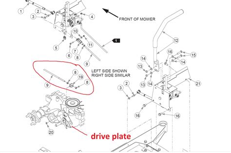 71 25. . Raptor sd 54 drive belt diagram